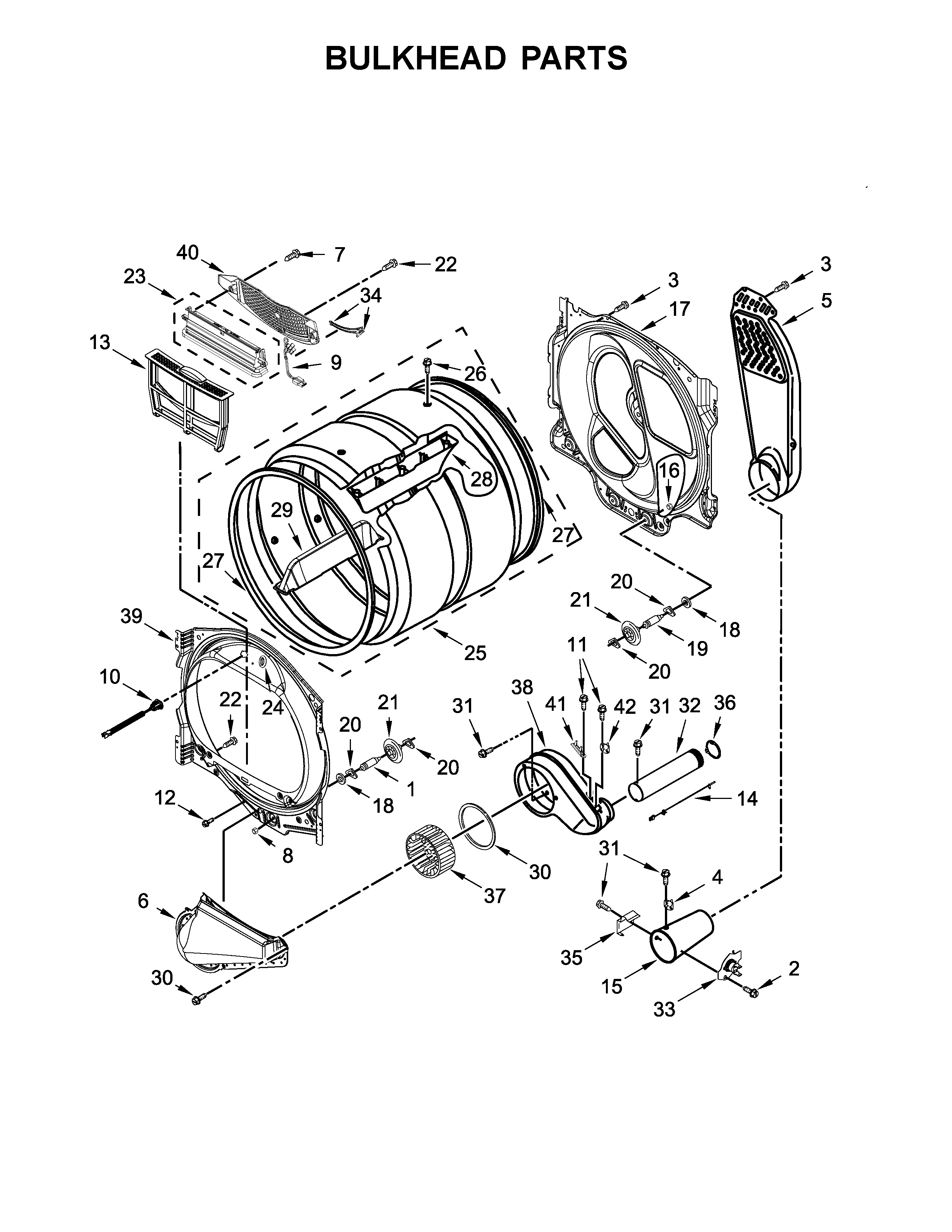 Bulkhead parts