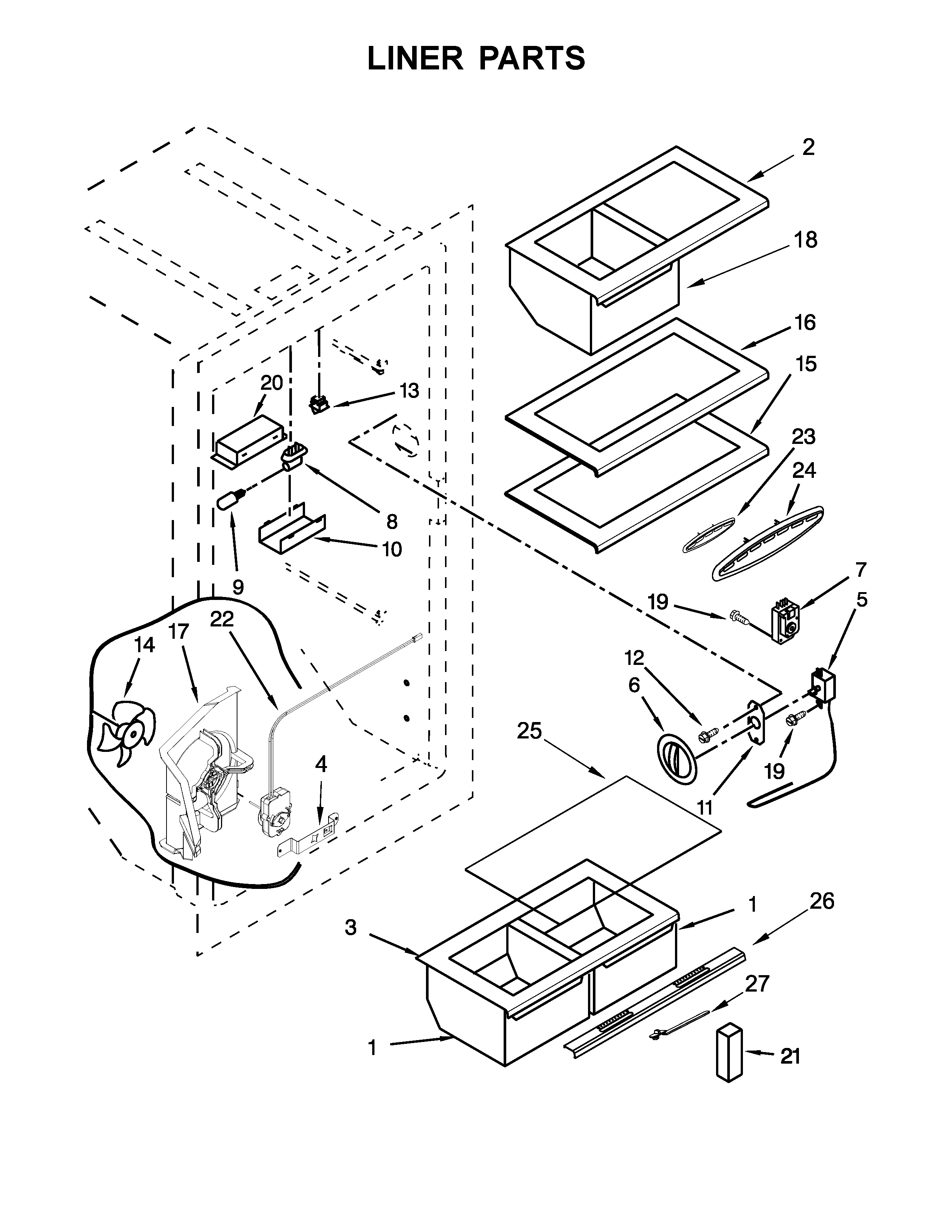 Liner parts