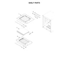 KitchenAid KUWL304ESS00 shelf parts diagram