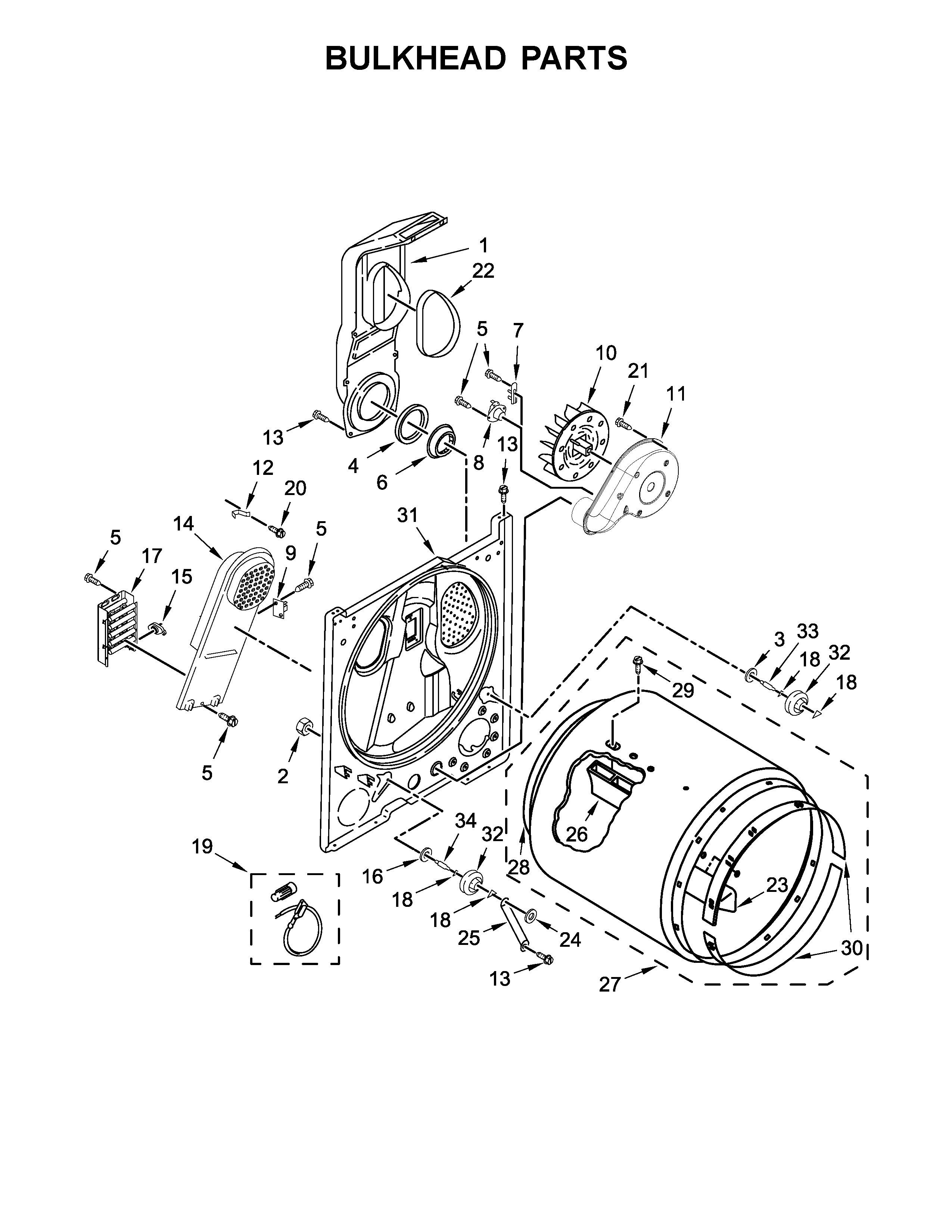 BULKHEAD PARTS