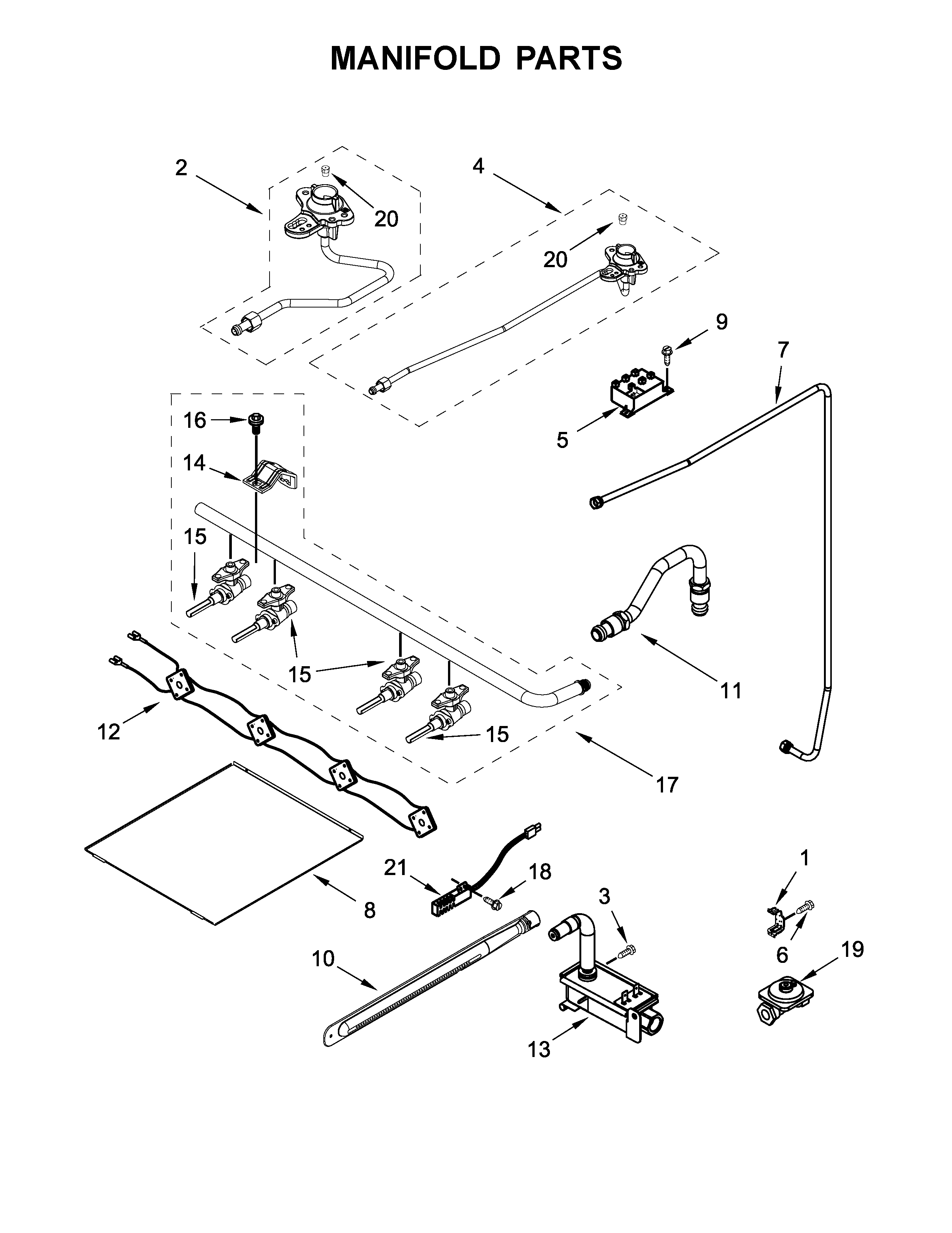 MANIFOLD PARTS