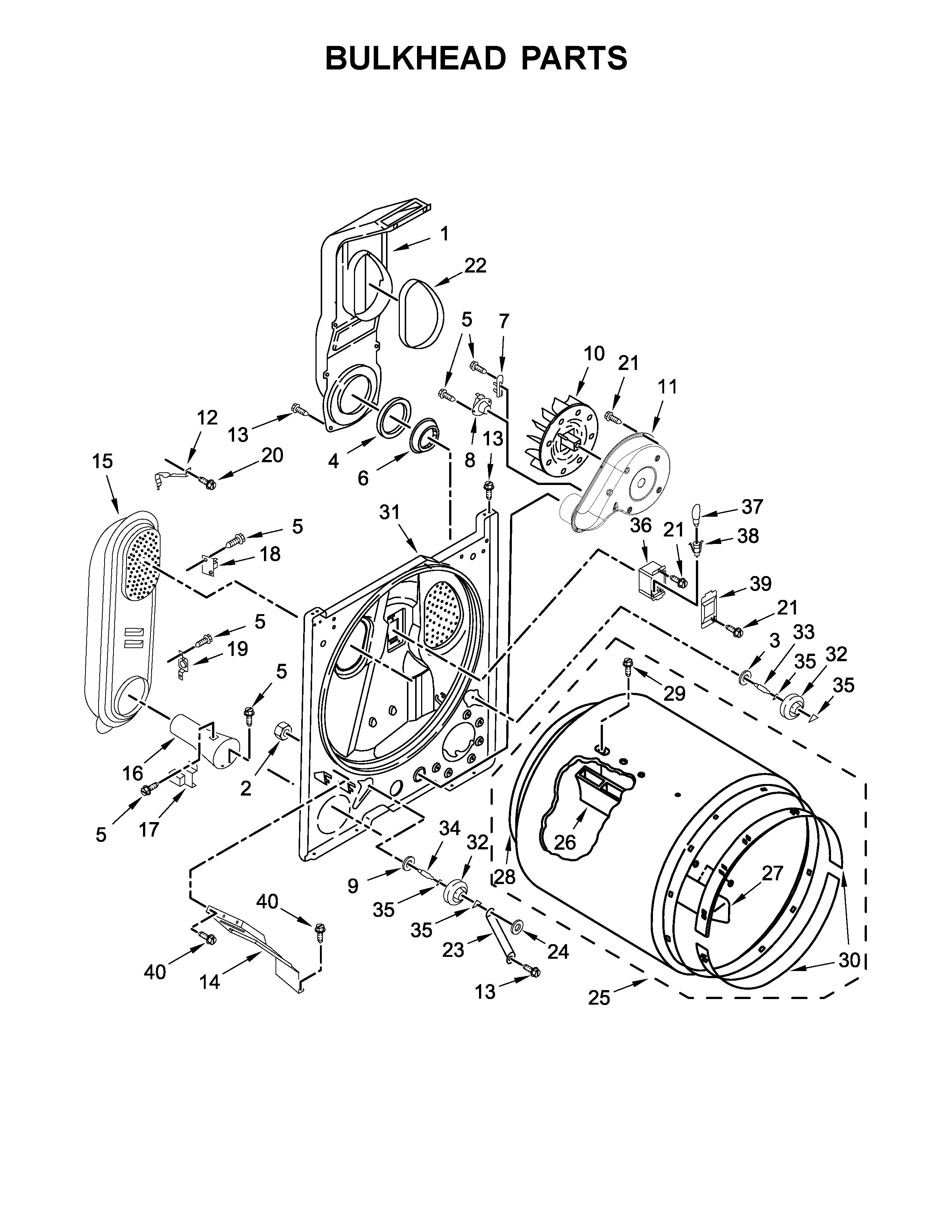 Bulkhead parts