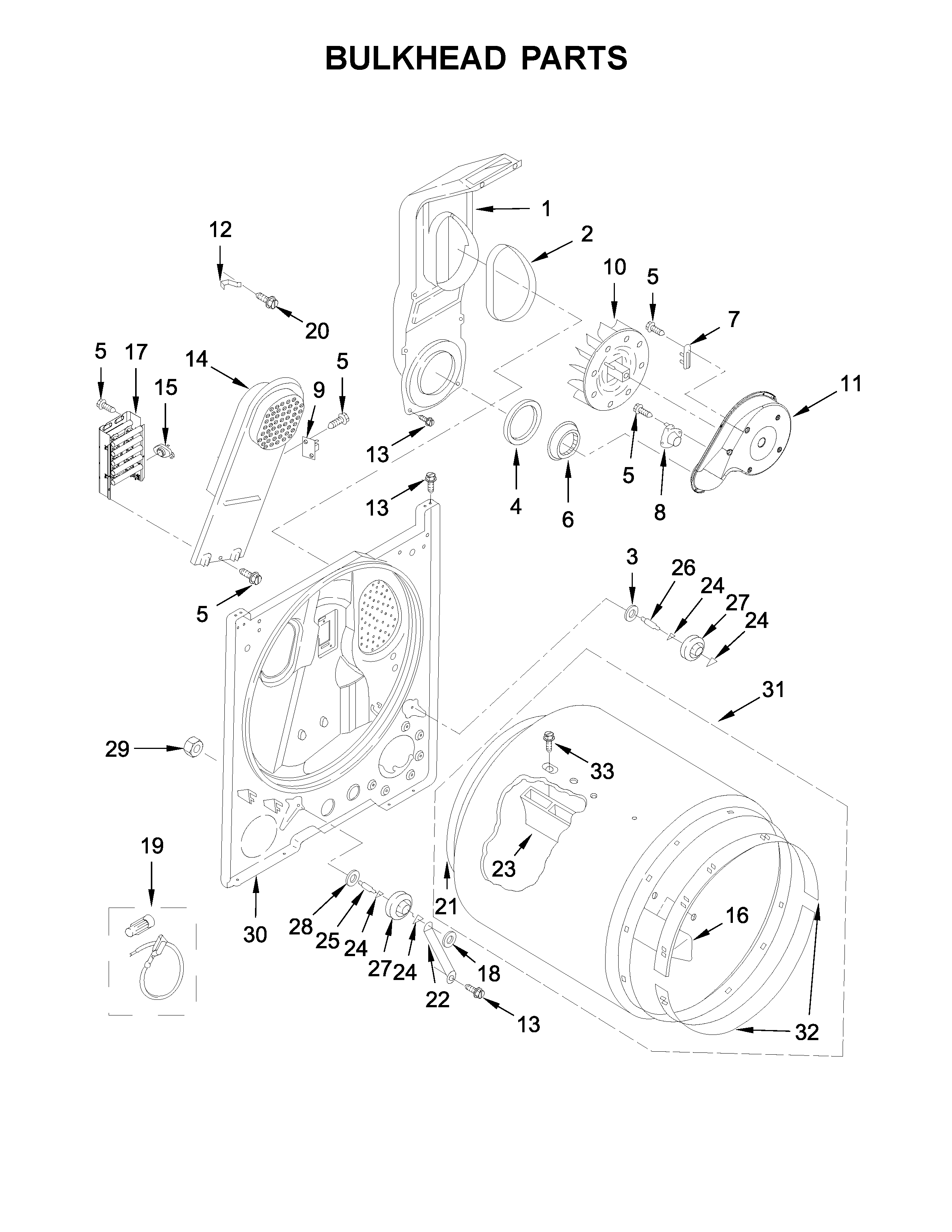 Bulkhead parts
