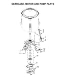 Gearcase, motor and pump parts