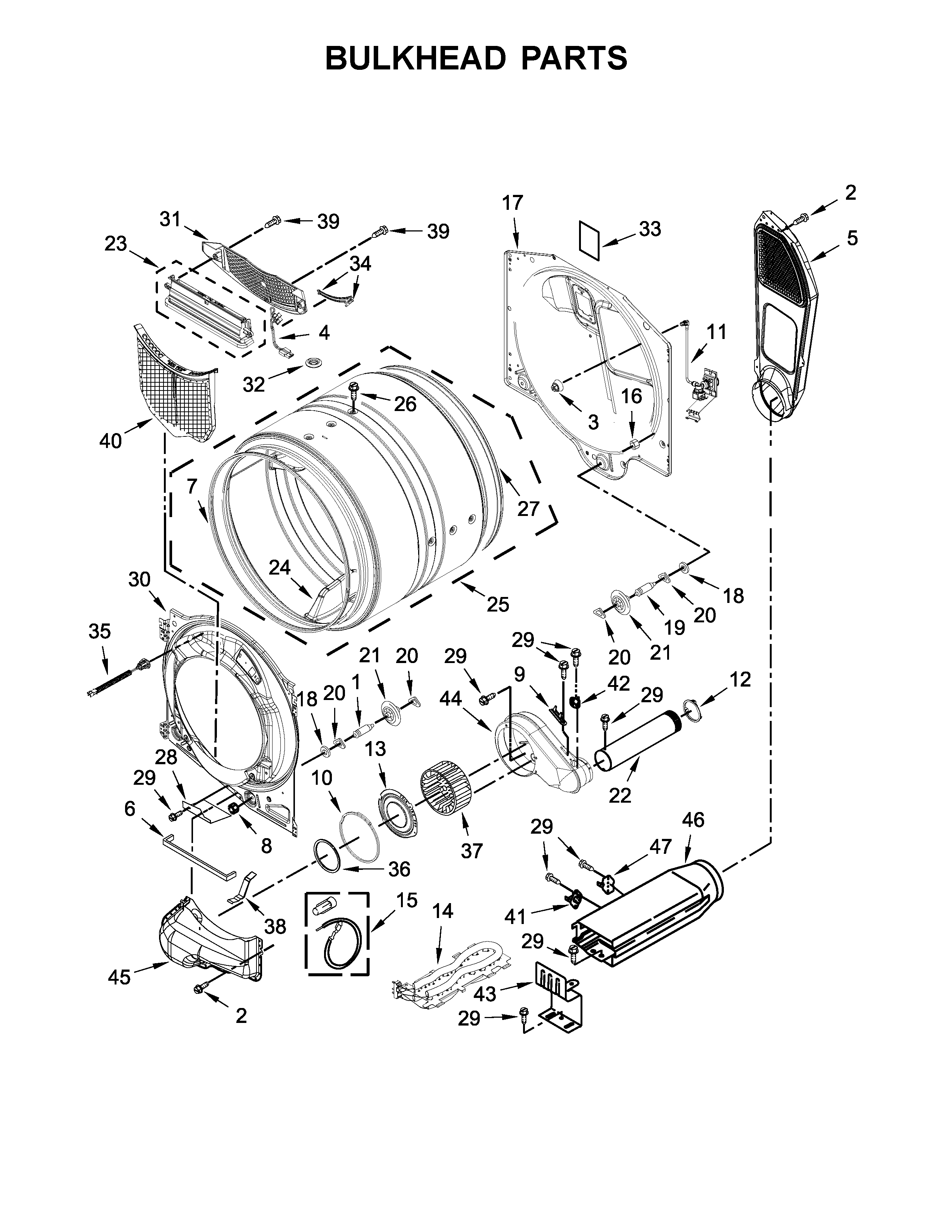 Bulkhead parts
