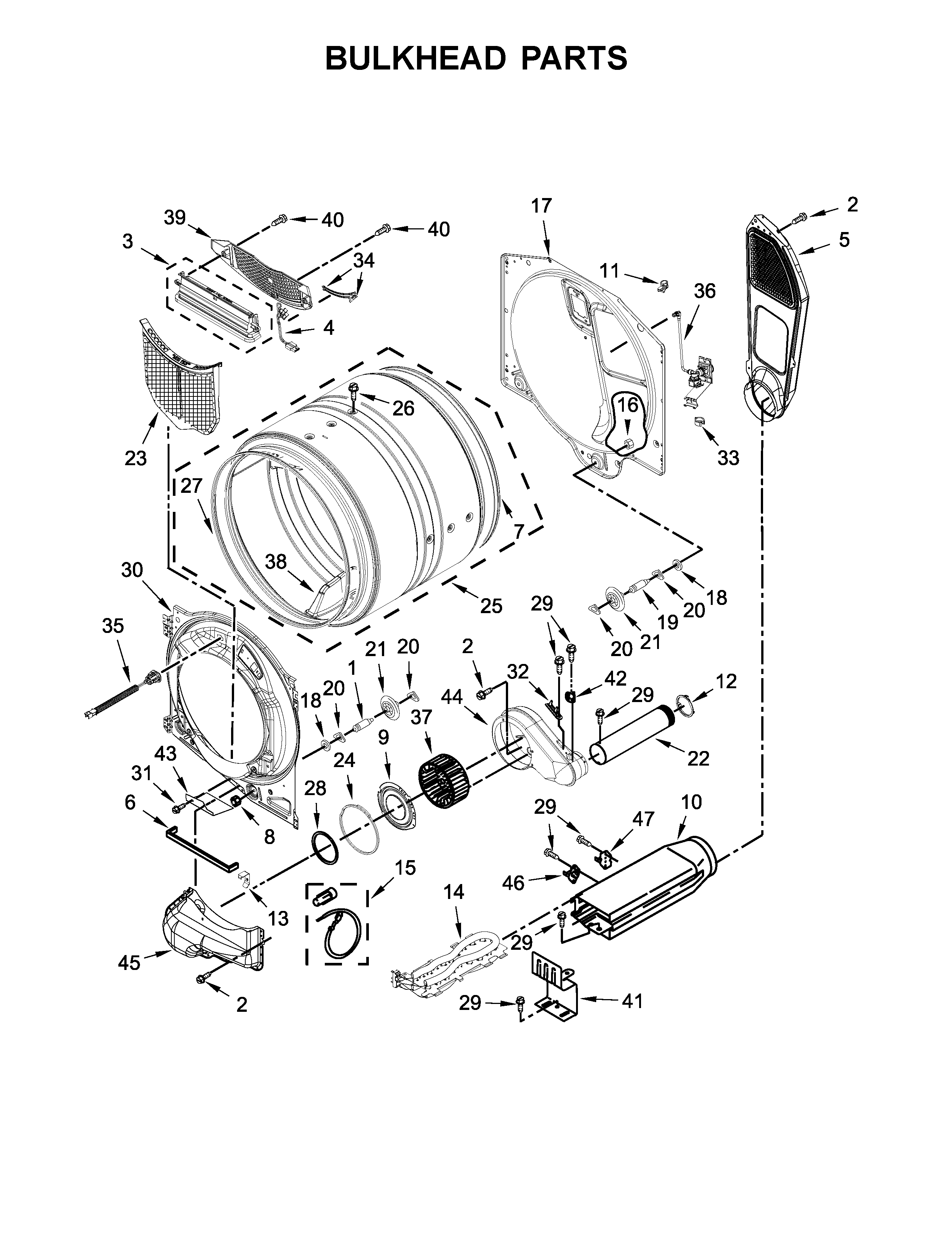 Bulkhead parts
