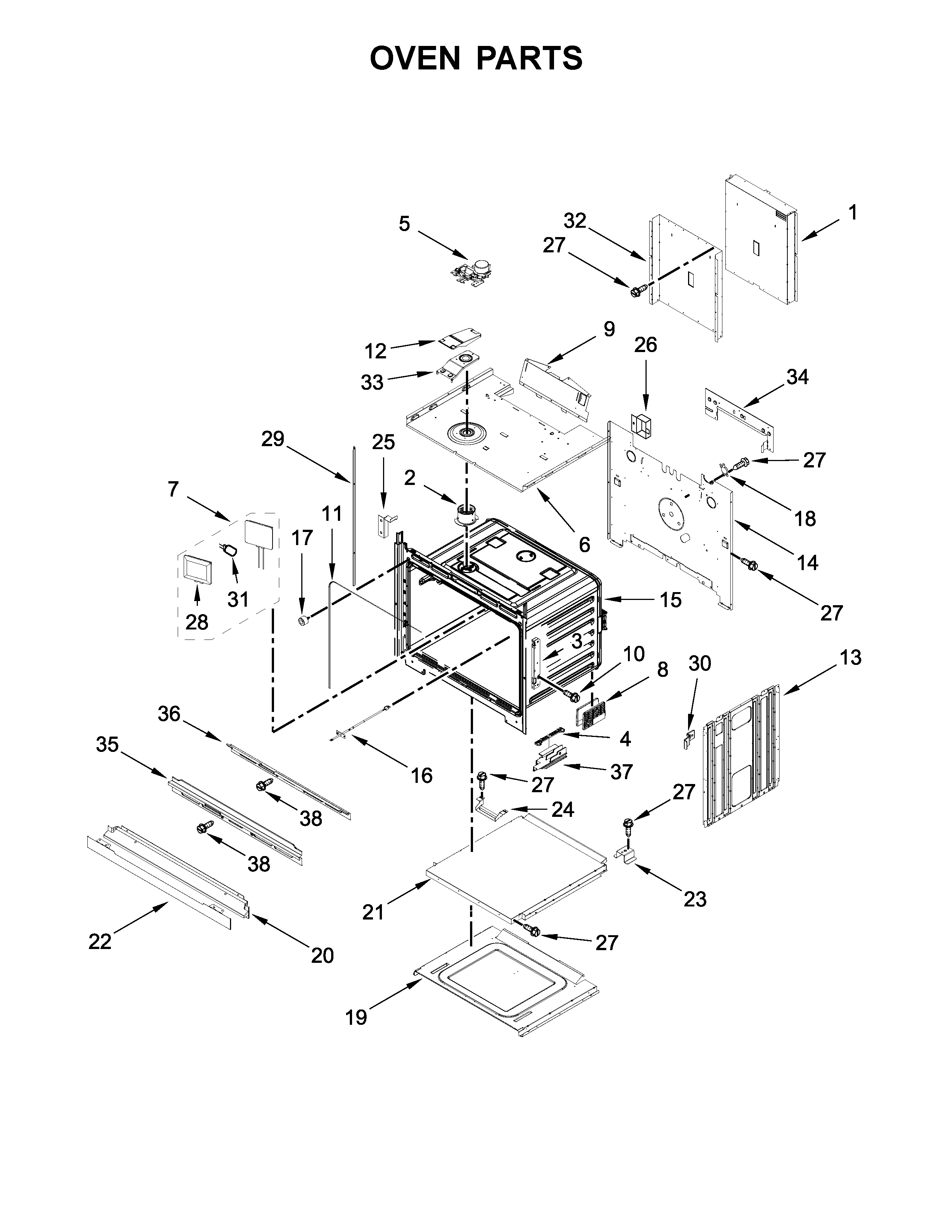 OVEN PARTS