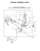 Burner assembly parts