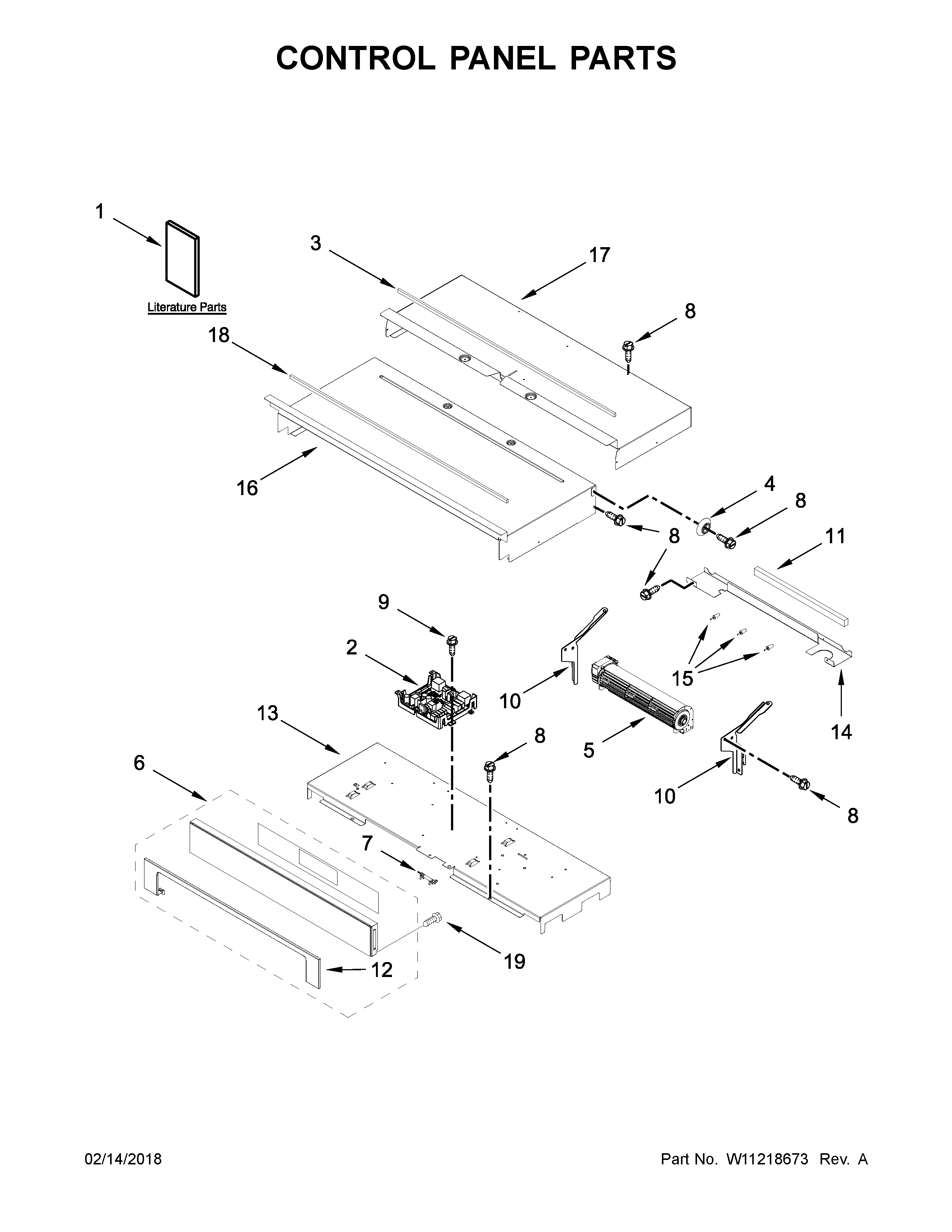 CONTROL PANEL PARTS