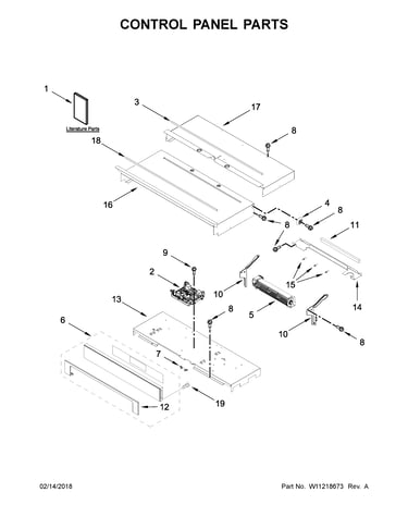 Control panel parts
