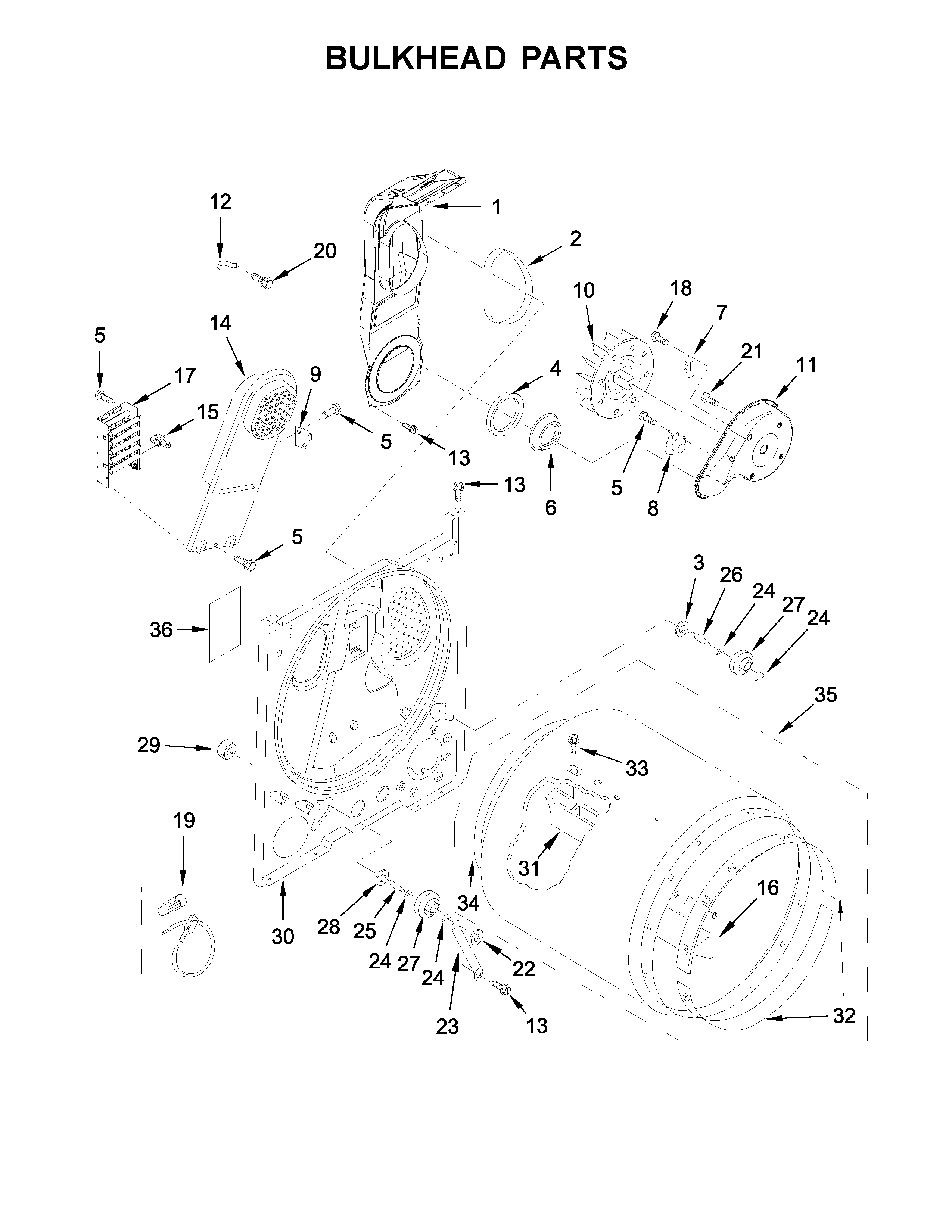 BULKHEAD PARTS