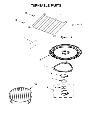 Turntable parts