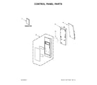 Whirlpool WMH53520CE6 control panel parts diagram