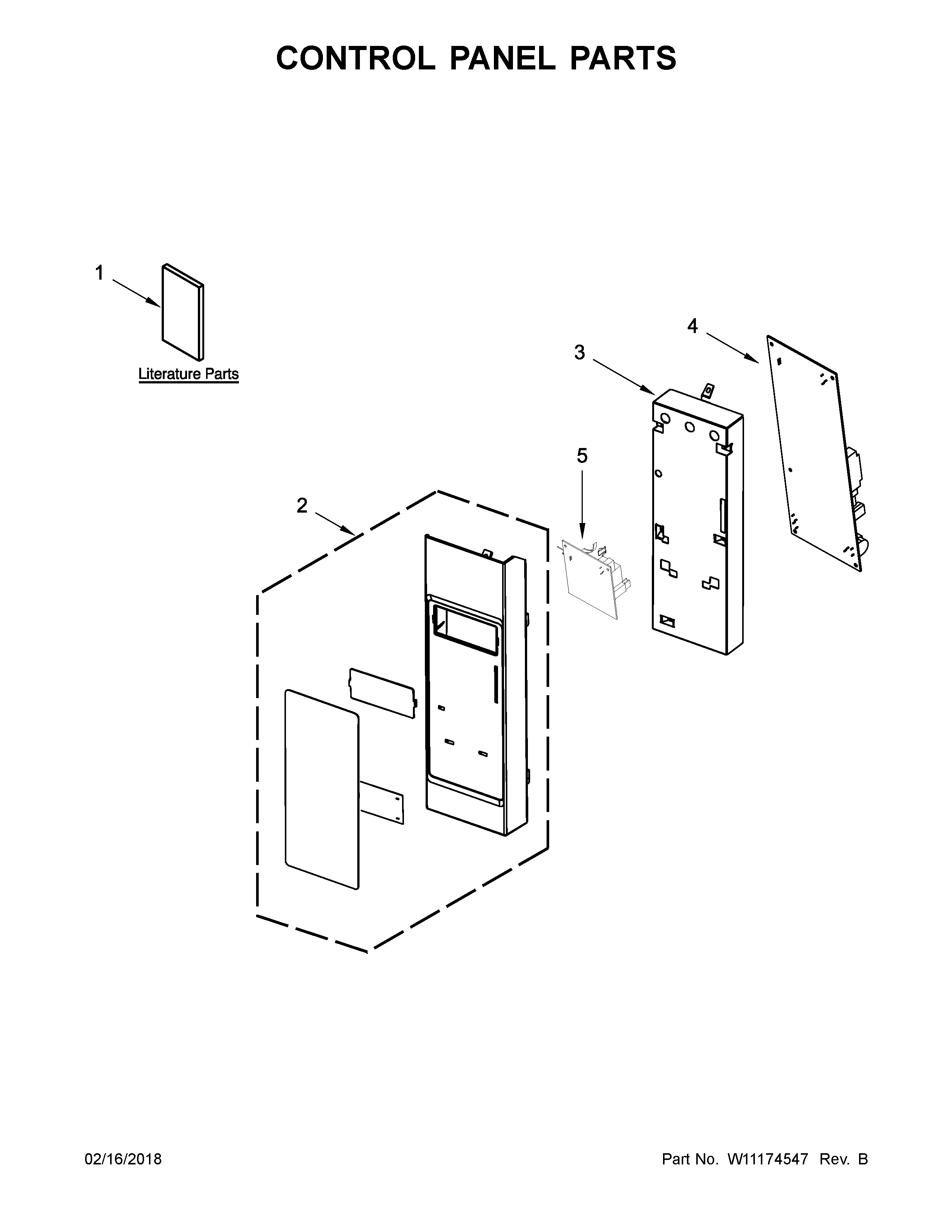 Control panel parts