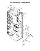 Refrigerator liner parts