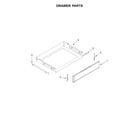 Maytag YMER8800FZ0 drawer parts diagram