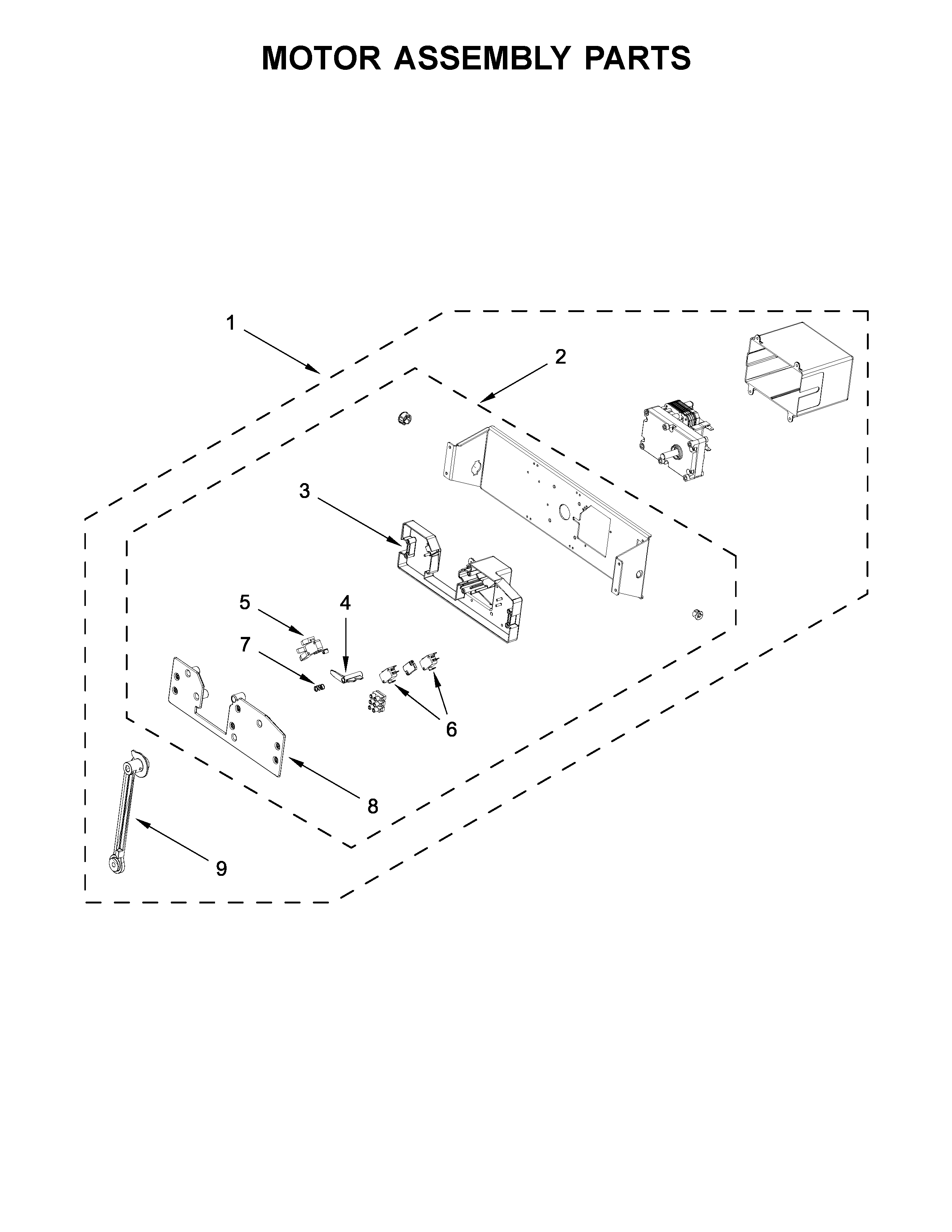 Motor assembly parts