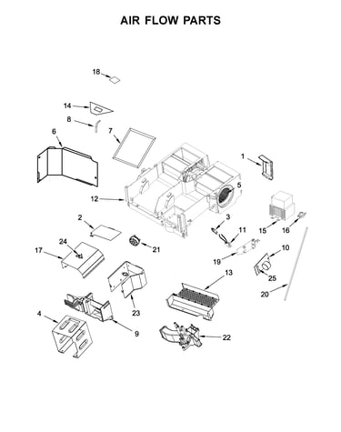 Air flow parts