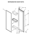 Refrigerator door parts
