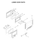 Lower door parts