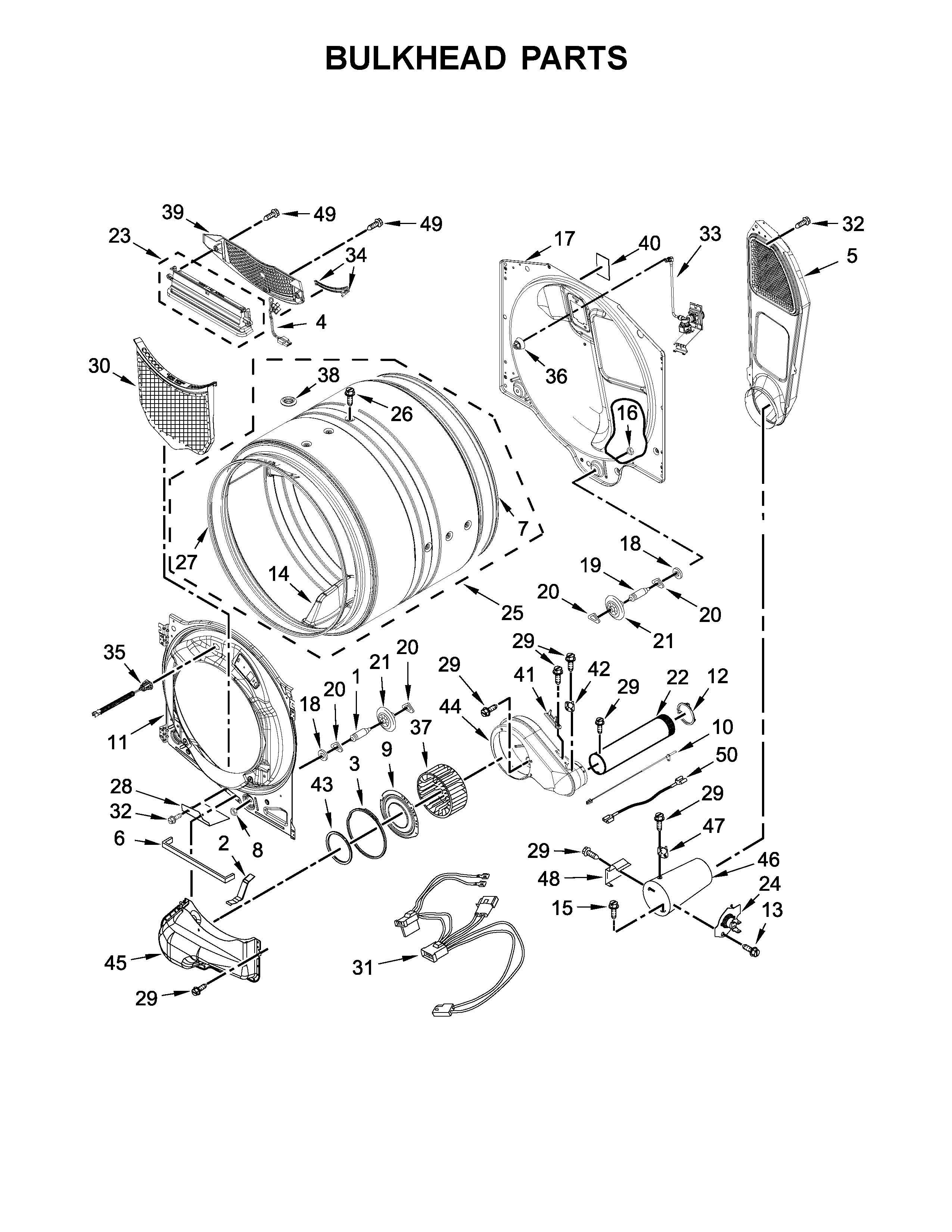 Bulkhead parts