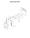 Oven door parts