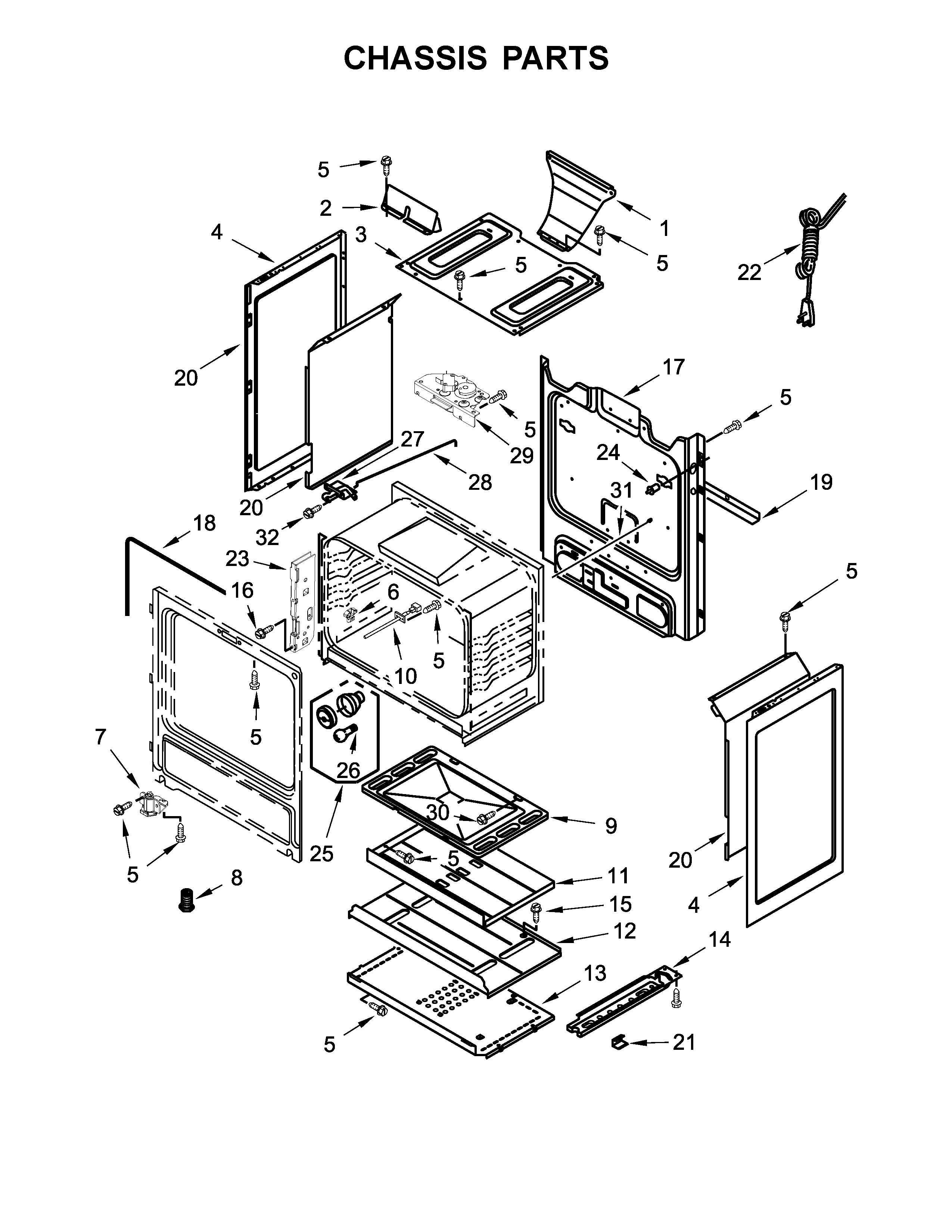 Chassis parts