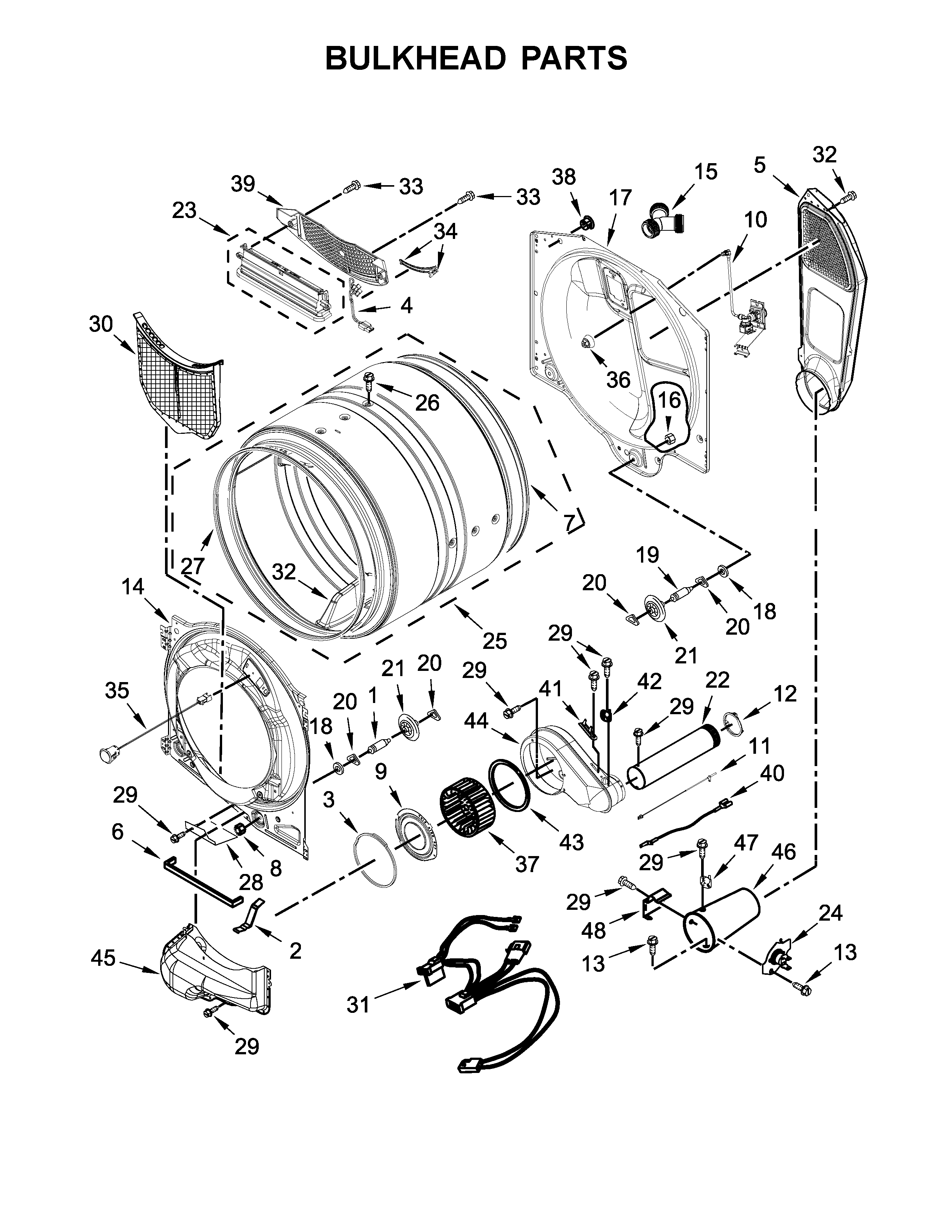 Bulkhead parts