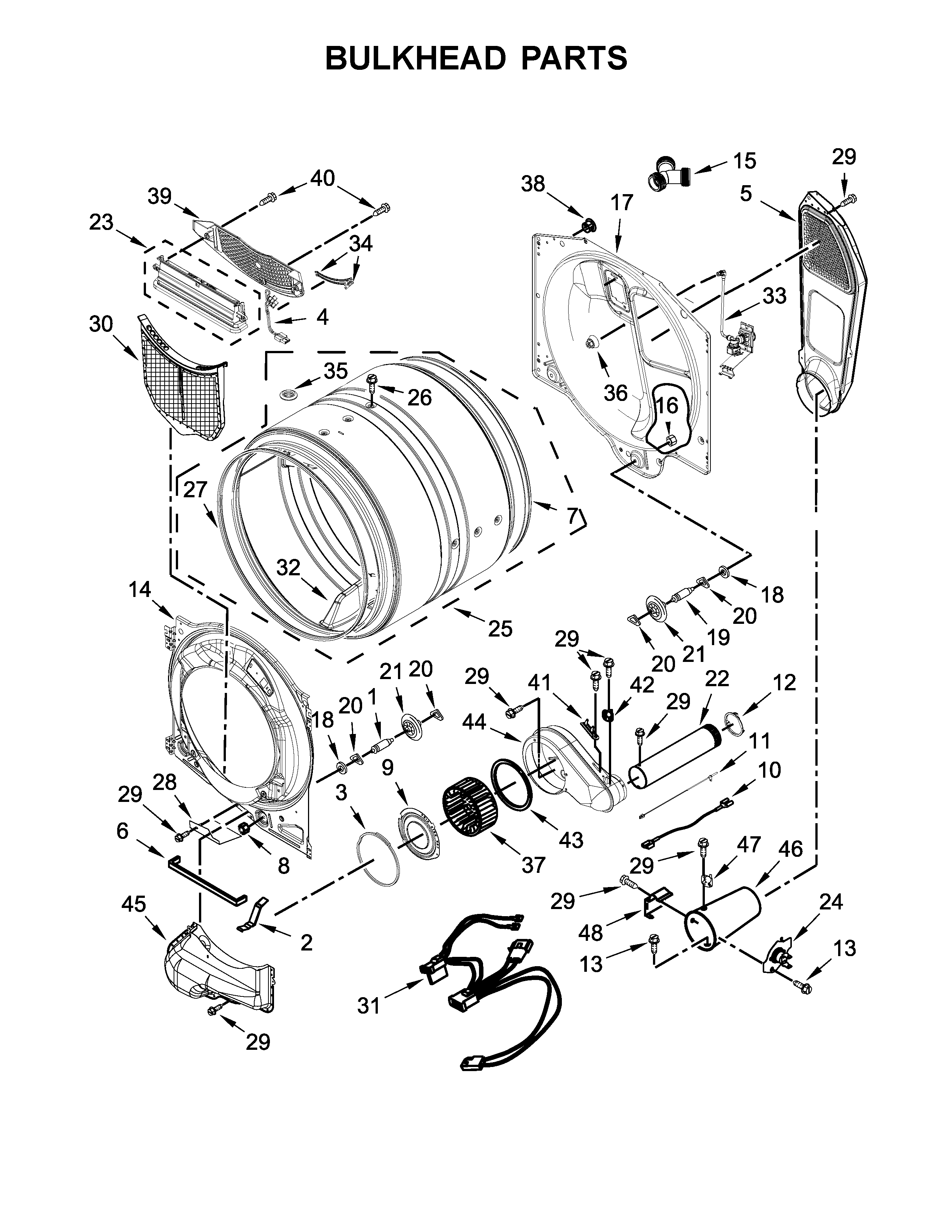 Bulkhead parts