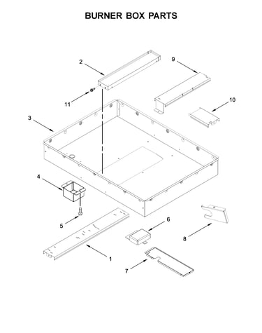 Burner box parts