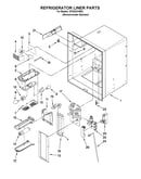Refrigerator liner parts