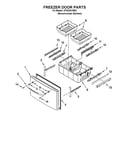Freezer door parts
