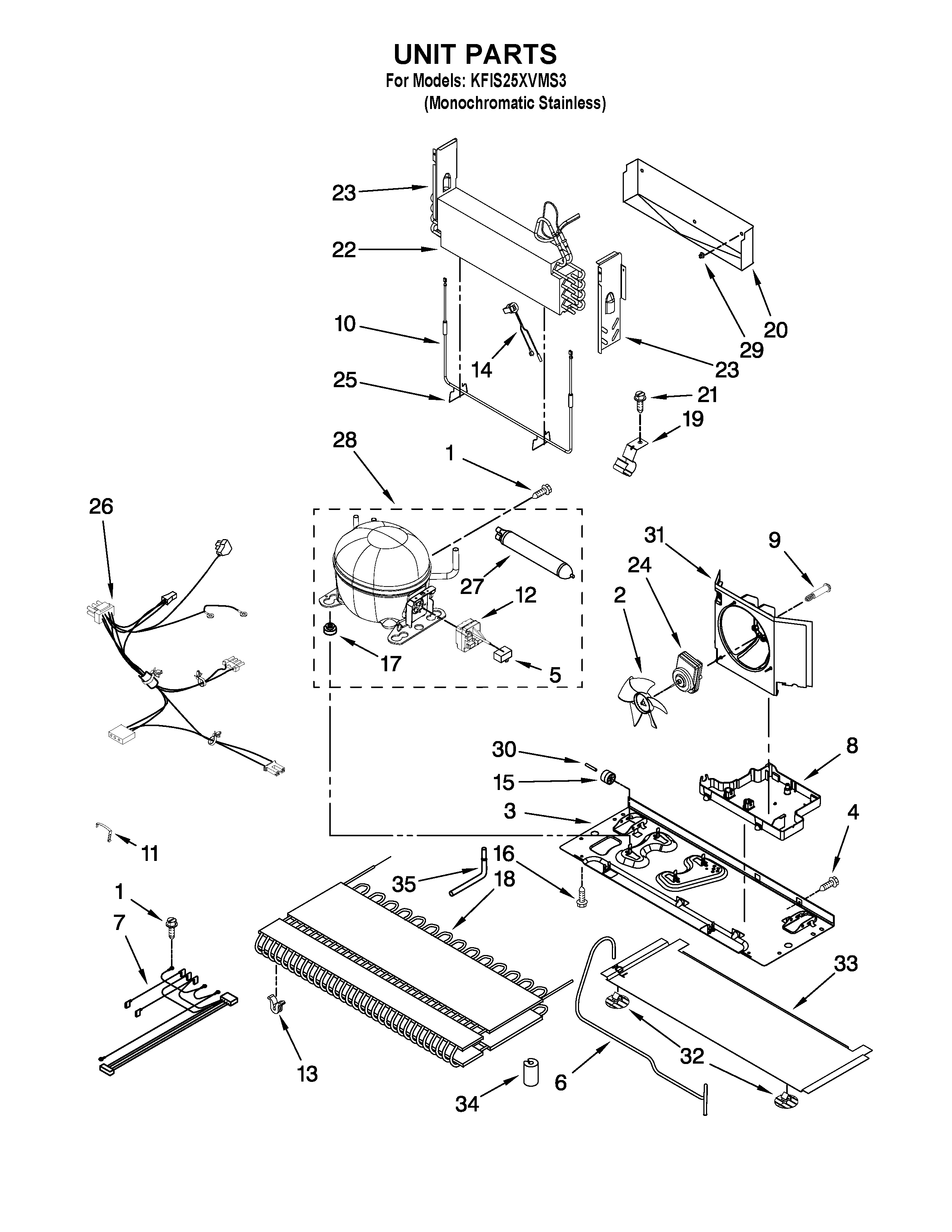 Unit parts
