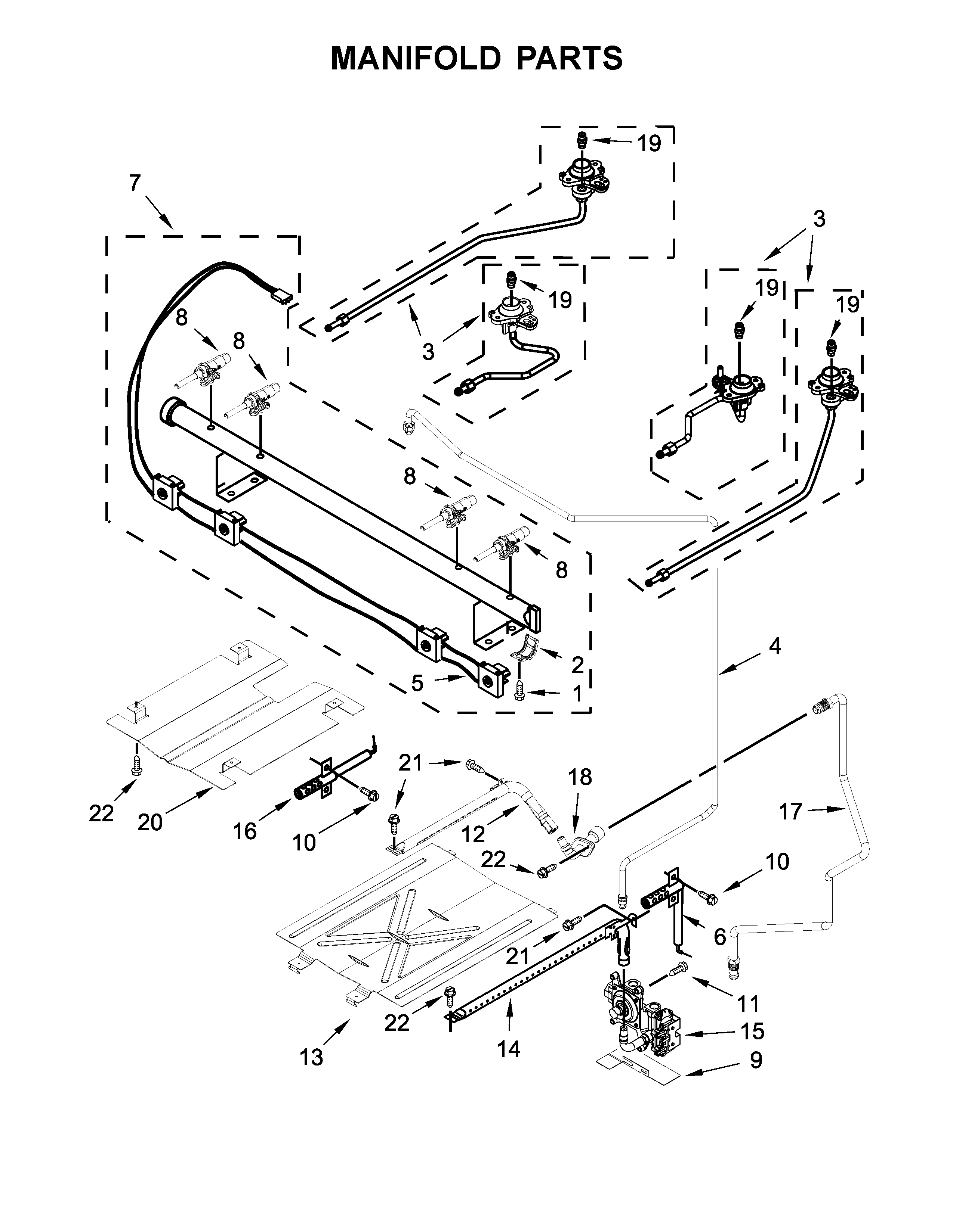 MANIFOLD PARTS