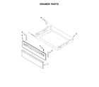 Amana YACR4503SFW0 drawer parts diagram