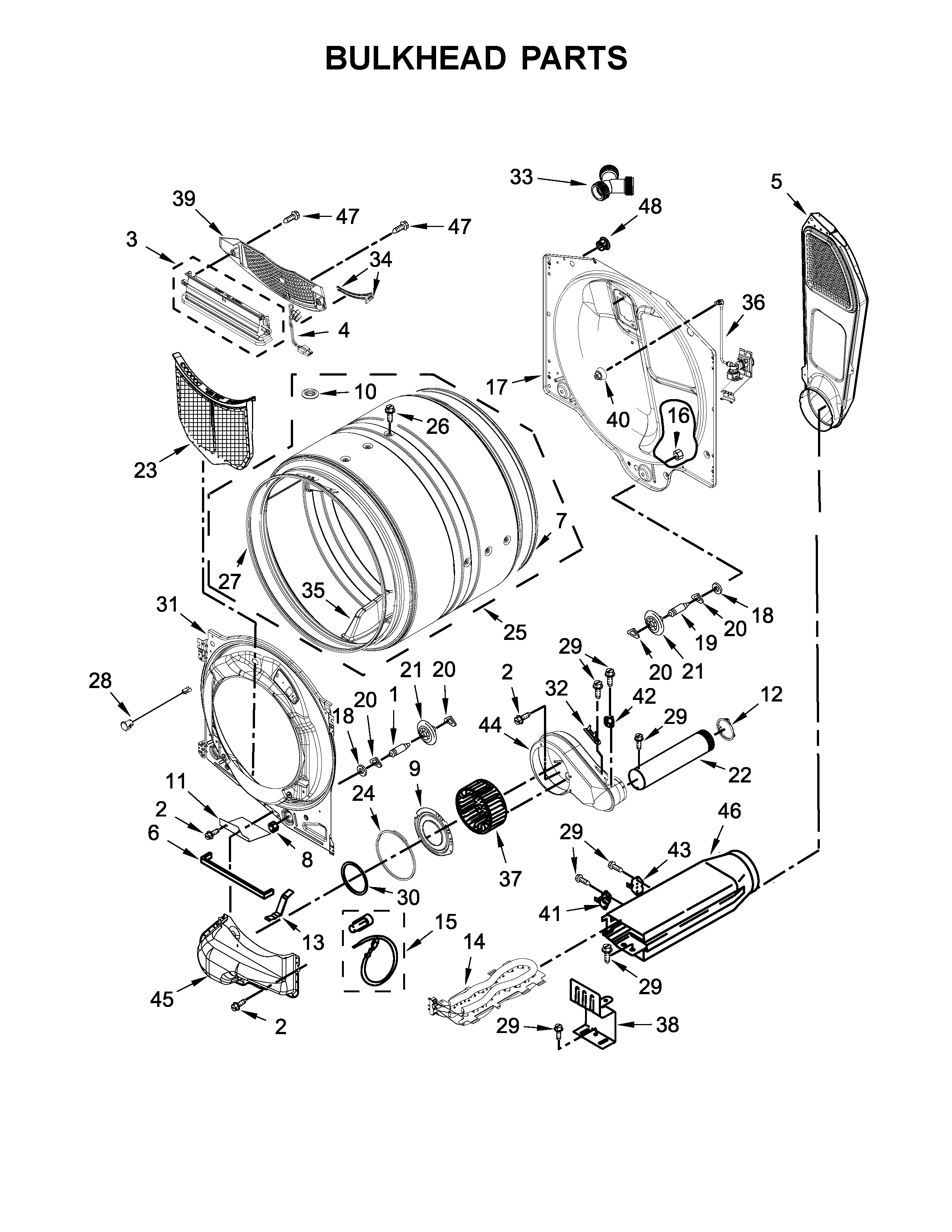 Bulkhead parts