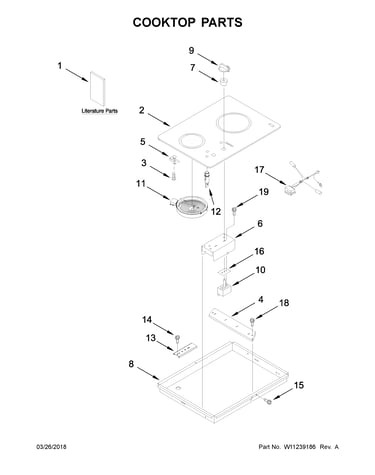 Cooktop parts