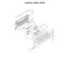 KitchenAid YKFID500ESS2 control panel parts diagram