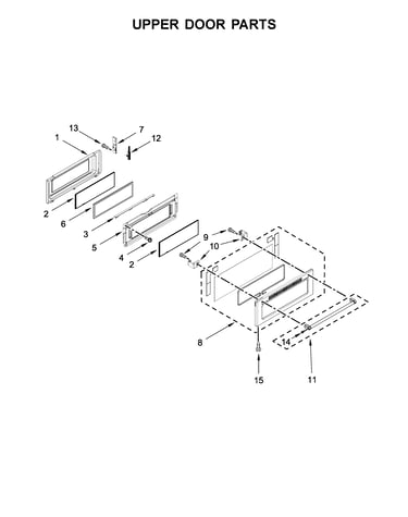 Upper door parts
