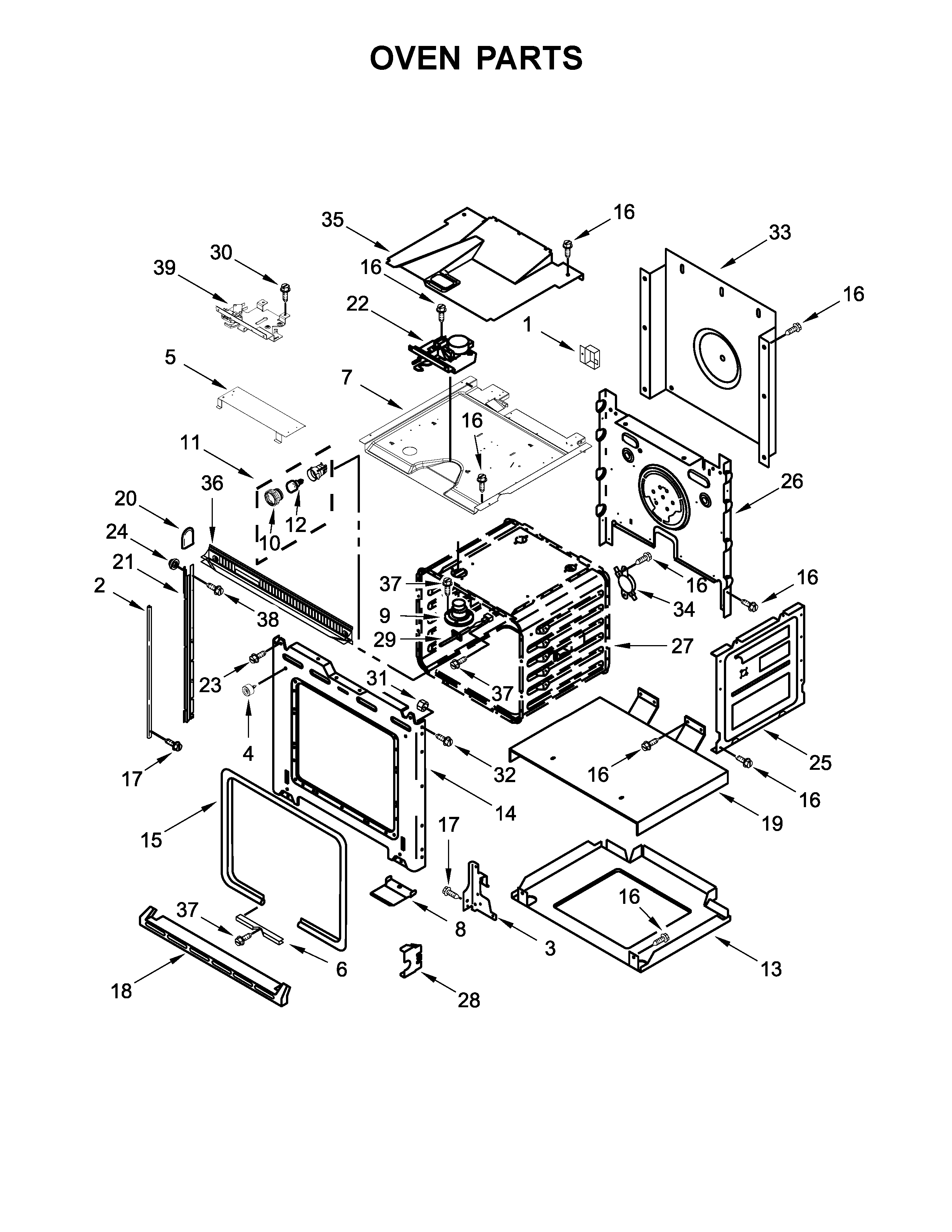Oven parts