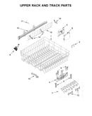 Upper rack and track parts