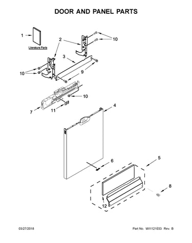 Door and panel parts