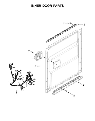 Inner door parts