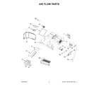 Maytag MMV5220FZ4 air flow parts diagram