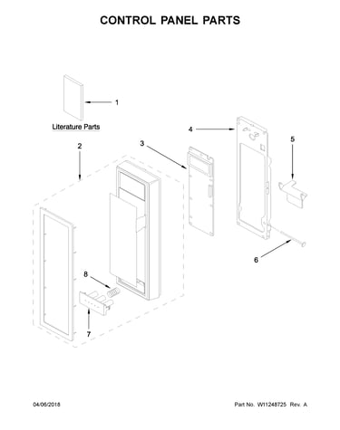 Control panel parts