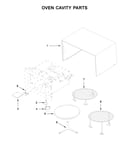 Oven cavity parts