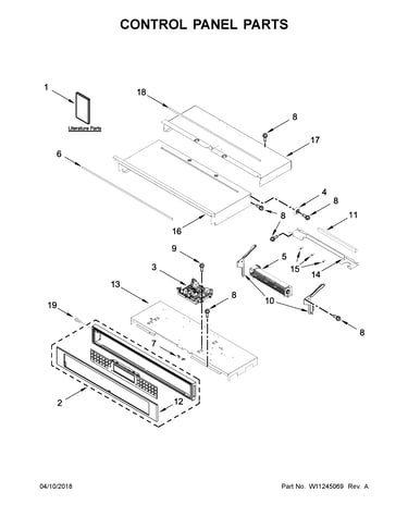 Control panel parts