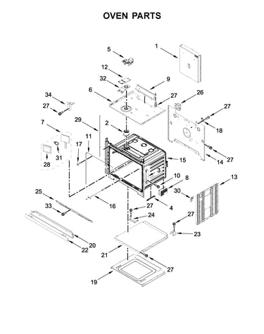 Oven parts