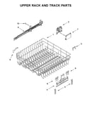 Upper rack and track parts