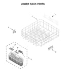 Lower rack parts